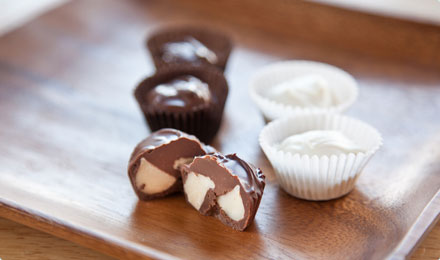 マカダミアナッツチョコレートのイメージ