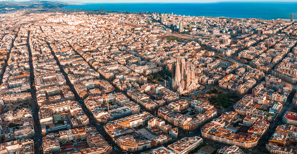 バルセロナ 空撮（イメージ）