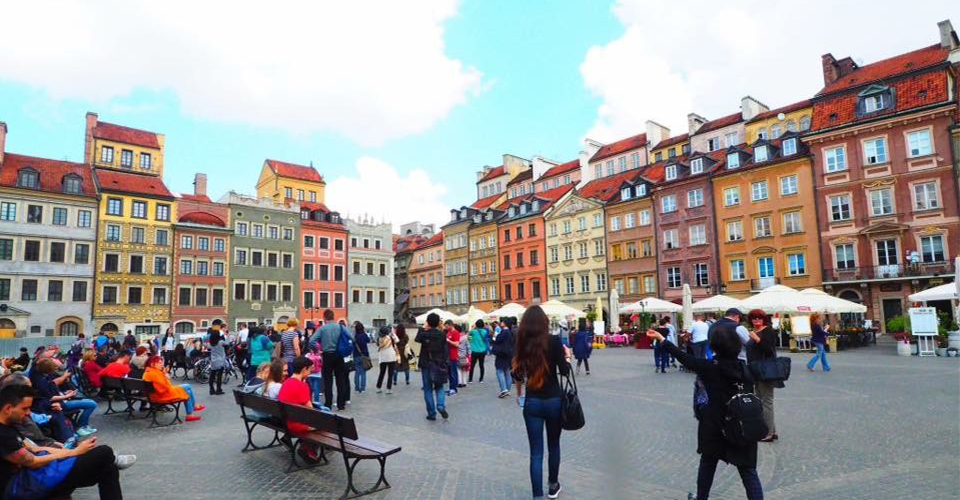 ワルシャワ旧市街（イメージ）
