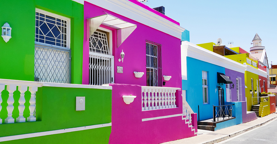 ボカープ地区のカラフルな家並み（イメージ）
