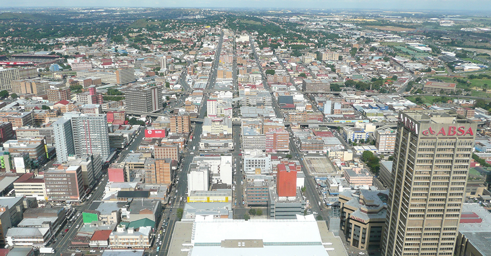 ヨハネスブルグの町並み（イメージ）