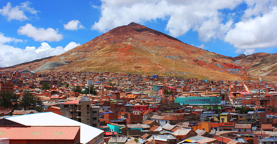 ポトシの町並み（イメージ）