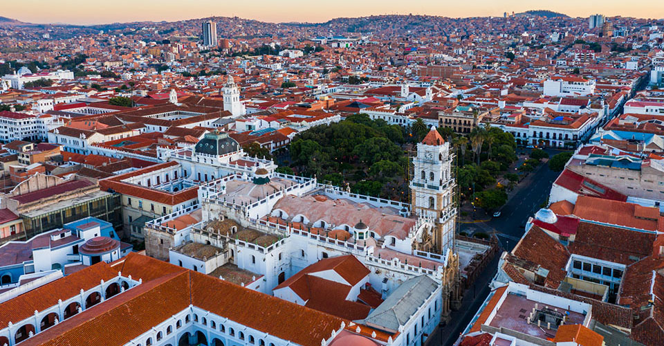 スクレの町並み（イメージ）