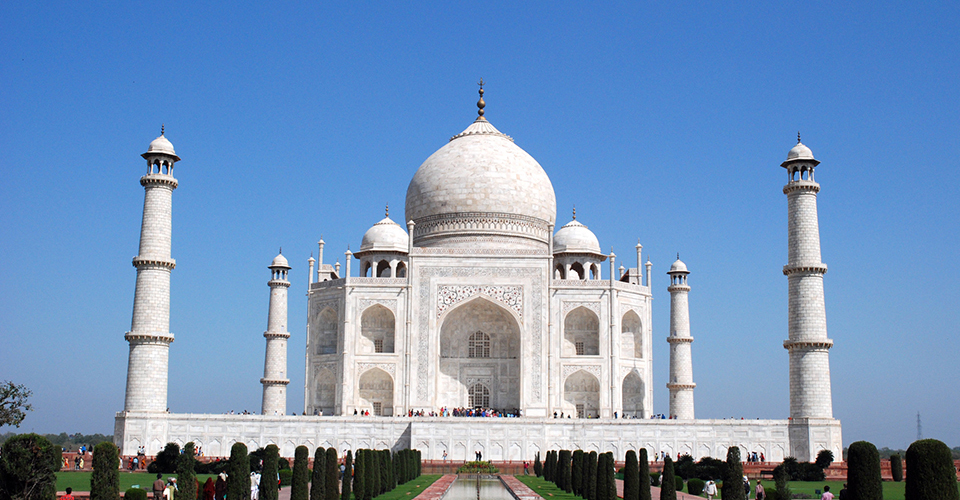 白亜の霊廟・タージマハル（イメージ）