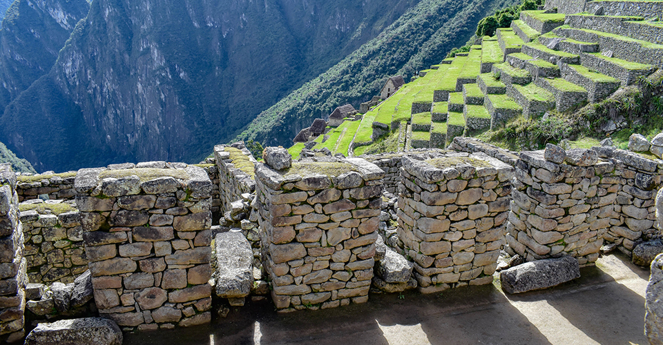 マチュピチュの石の壁（イメージ）