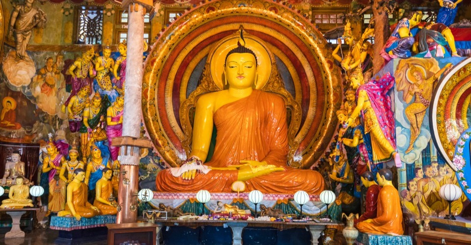 ガンガラーマ寺院の本堂（イメージ）