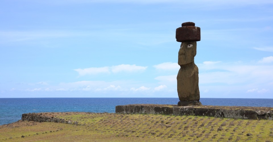 タハイ儀式村のモアイ像アフ・コテリク（イメージ）