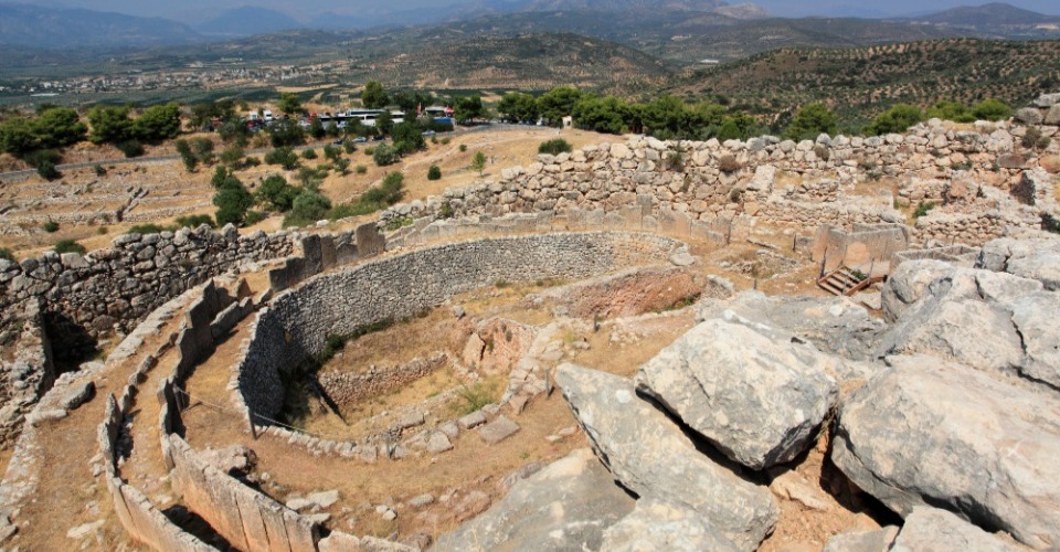 ミケーネ遺跡（イメージ）