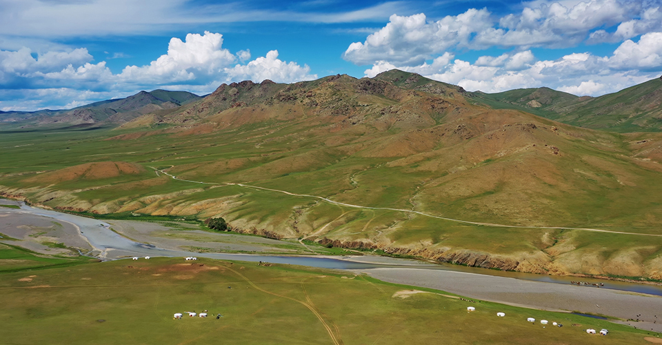 オルホン渓谷（イメージ）
