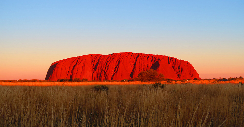 エアーズロック／ウルルの夕焼け（イメージ）