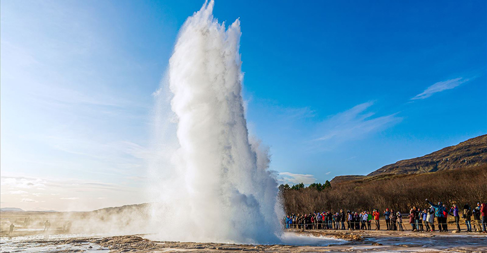 ストロックル間欠泉（イメージ）　※お客様撮影写真：東京都在住・PN.くみかずさんの作品