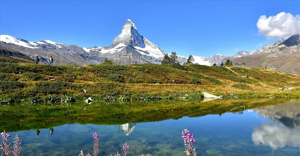 ツェルマット郊外（イメージ）　※お客様撮影写真：埼玉県在住・番場修さんの作品