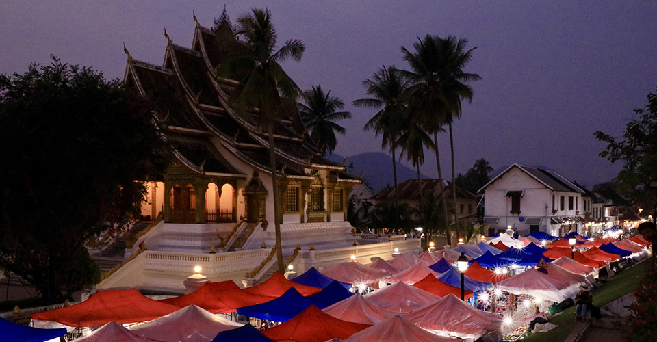 ナイトマーケット／ルアンプラバン（イメージ）