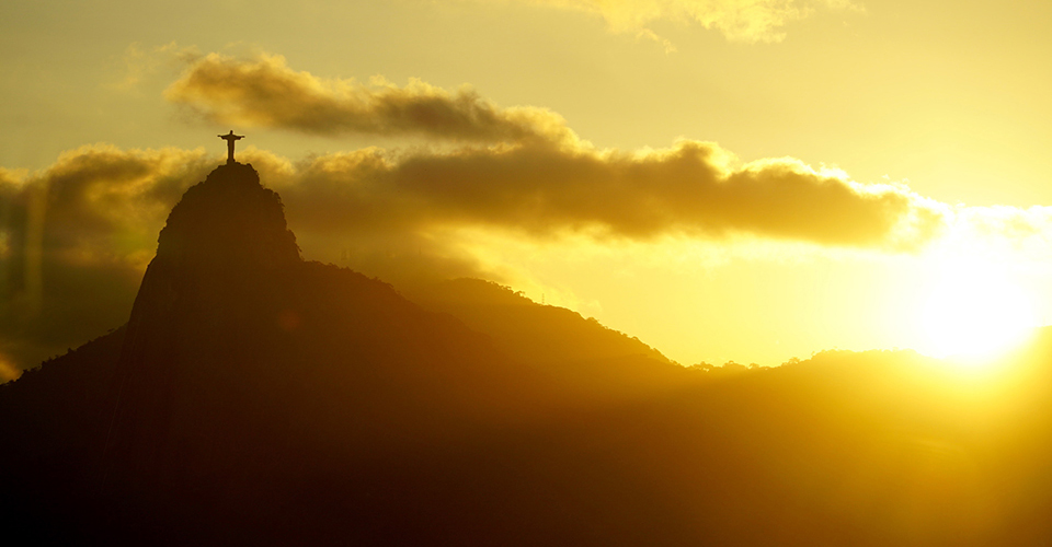 コルコバードの丘（夕景・イメージ）