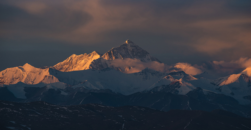 エベレスト（空撮・イメージ）