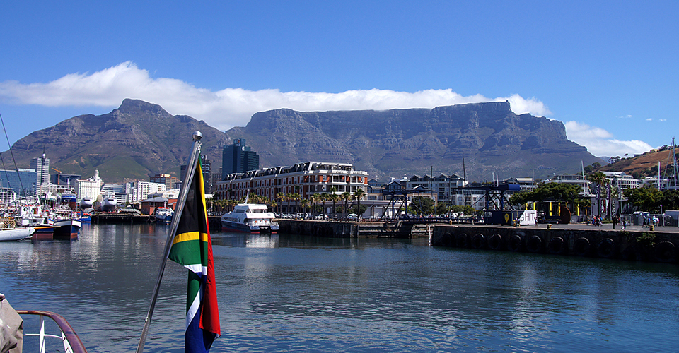 ケープタウンのシンボル・テーブルマウンテン（イメージ）
