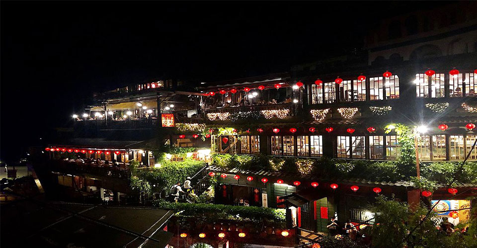 九フン夜景（弊社スタッフ撮影）