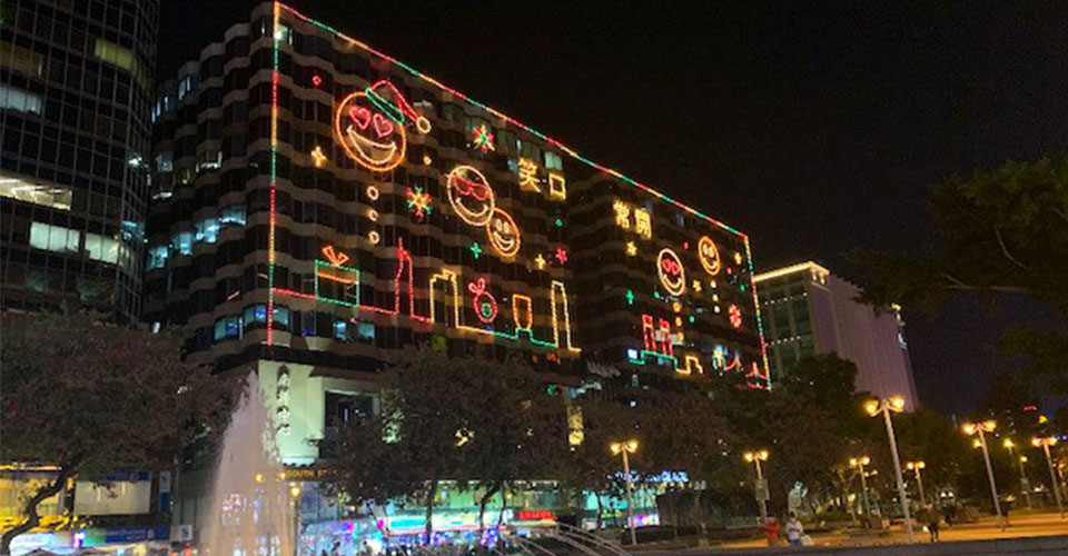 香港イルミネーション（現地手配会社JTA提供）