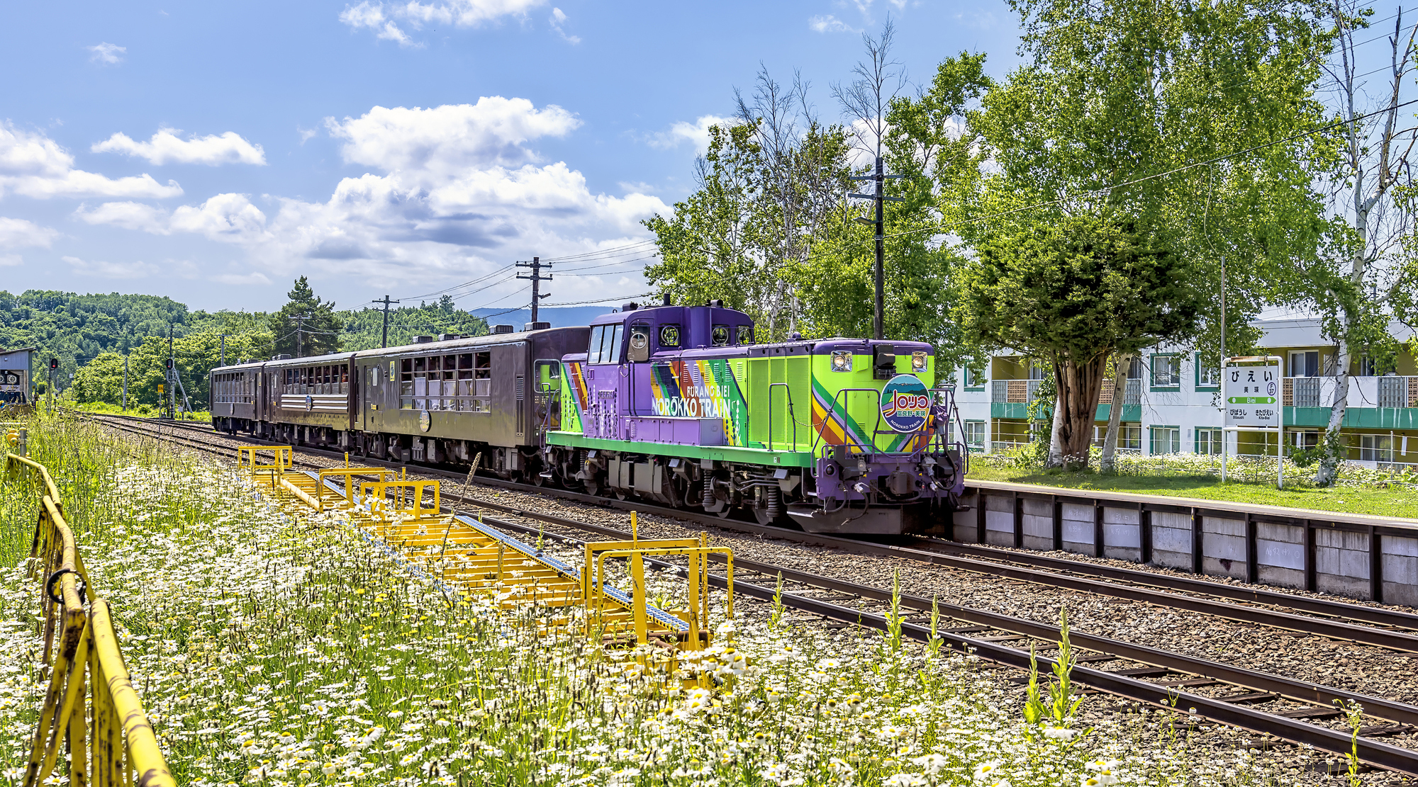 富良野・美瑛ノロッコ号（写真は夏のイメージ）
