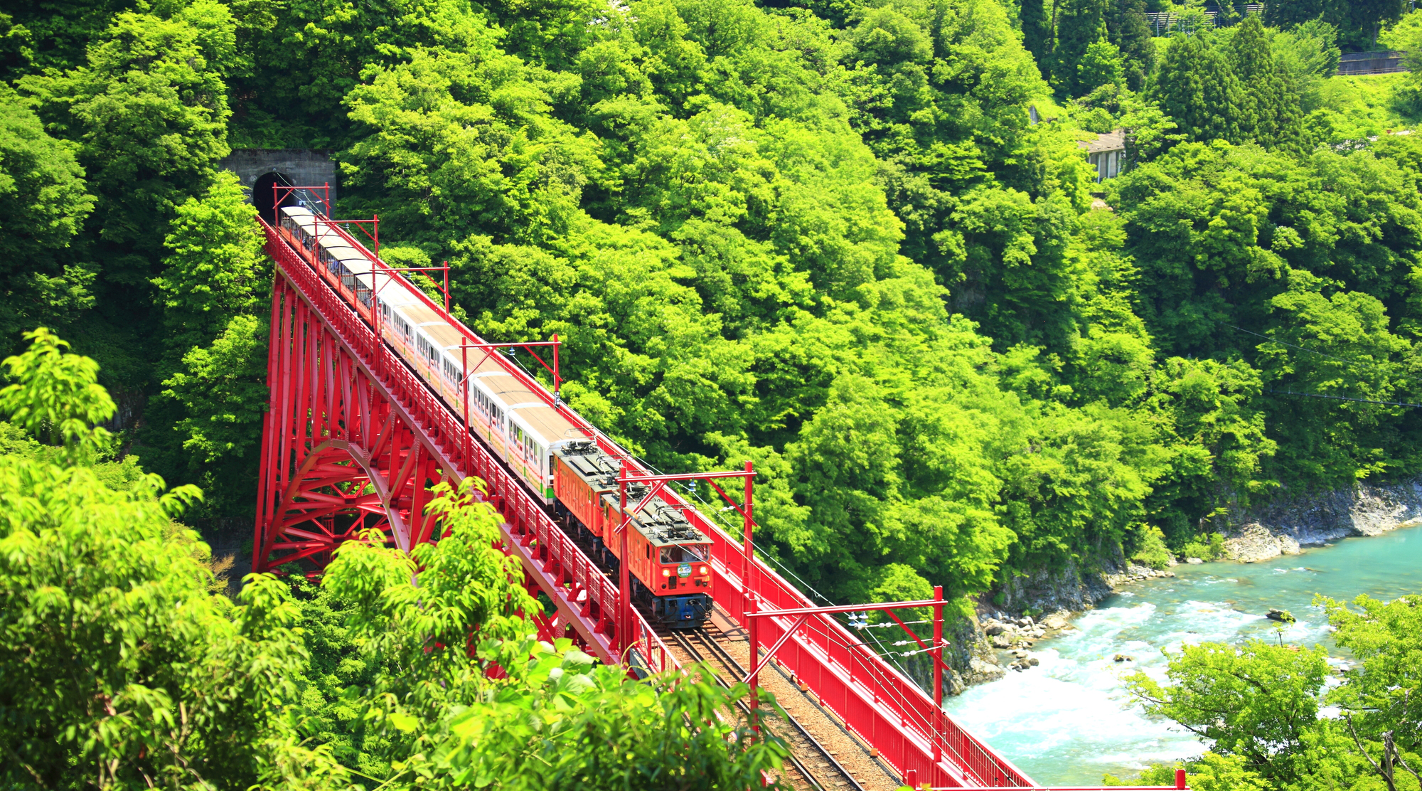 黒部峡谷鉄道（イメージ）