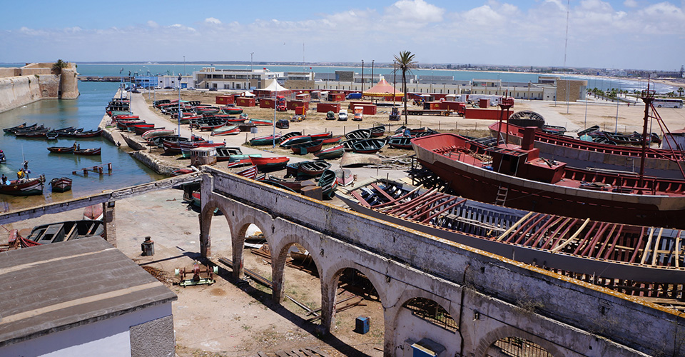 モロッコの漁港（イメージ）