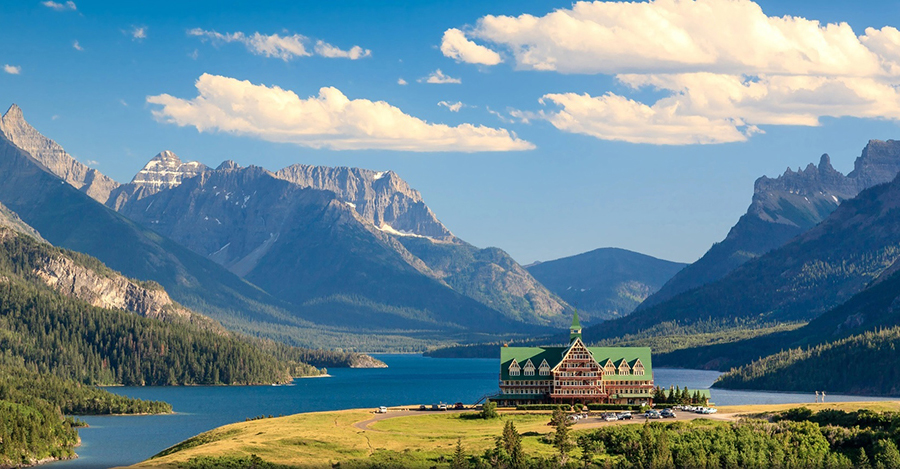 ウォータートン・グレイシャー国際平和自然公園（イメージ）
