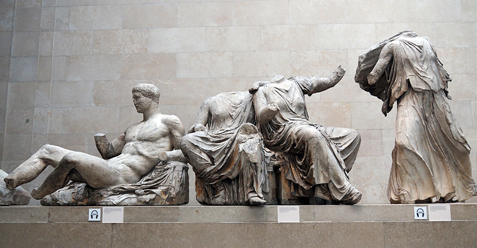 パルテノン神殿の彫刻(イメージ)