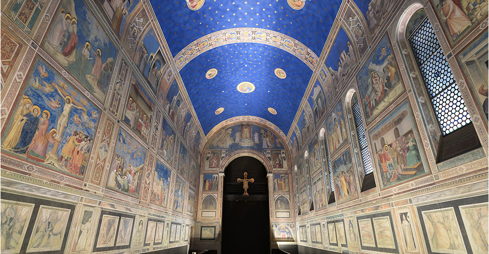 大塚国際美術館 スクロヴェ－二礼拝堂（イメージ）※写真は大塚国際美術館の展示作品を撮影したものです