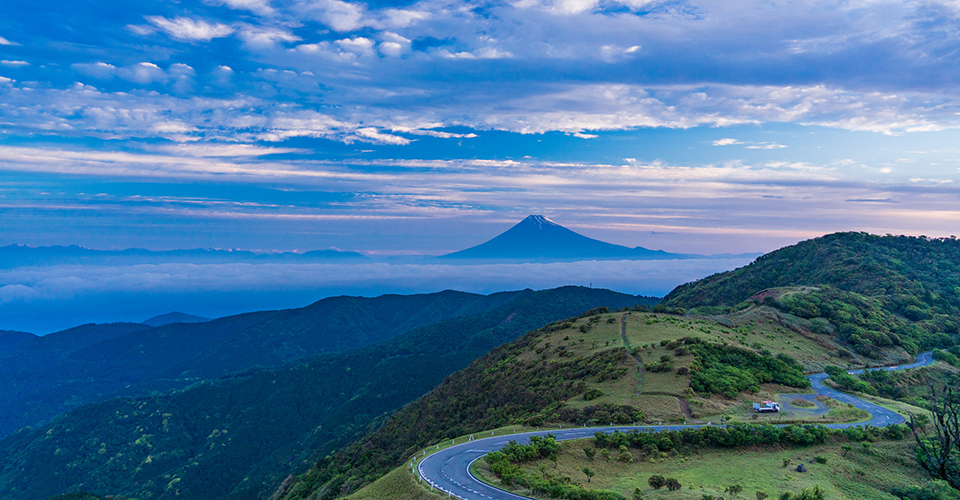 西伊豆スカイライン（イメージ）※富士山は天候等によりご覧いただけない場合があります