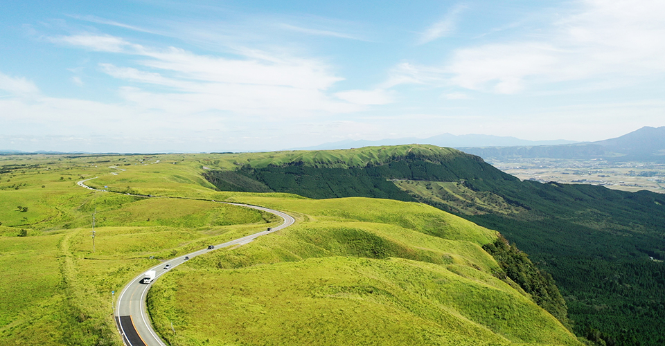 阿蘇ミルクロード（イメージ）