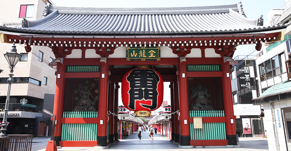 浅草寺雷門（イメージ）　※写真提供：浅草寺