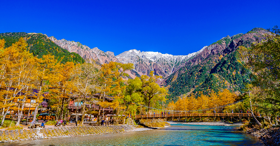 上高地 河童橋（イメージ）