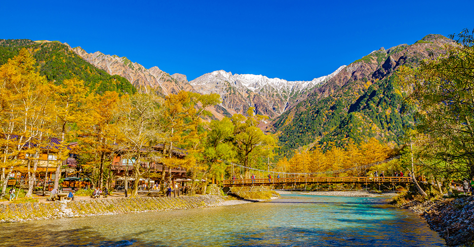 上高地 河童橋（イメージ）