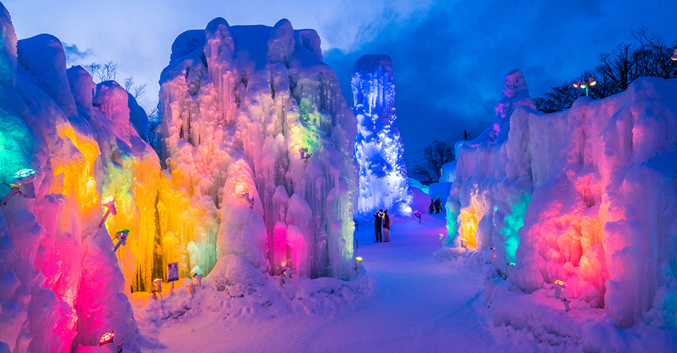 支笏湖氷濤まつり(イメージ)