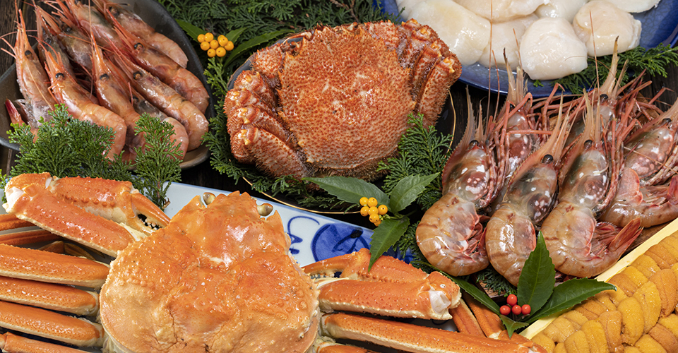 毛ガニ・海鮮(イメージ)