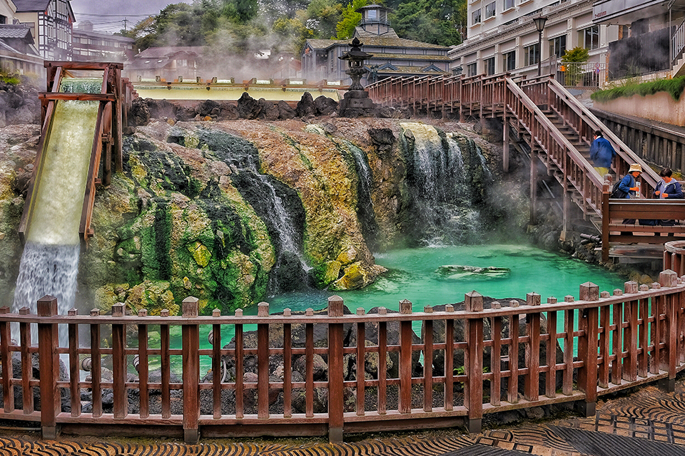 草津温泉（イメージ）/「湯畑静寂」東京都の吉田 広正さんの作品