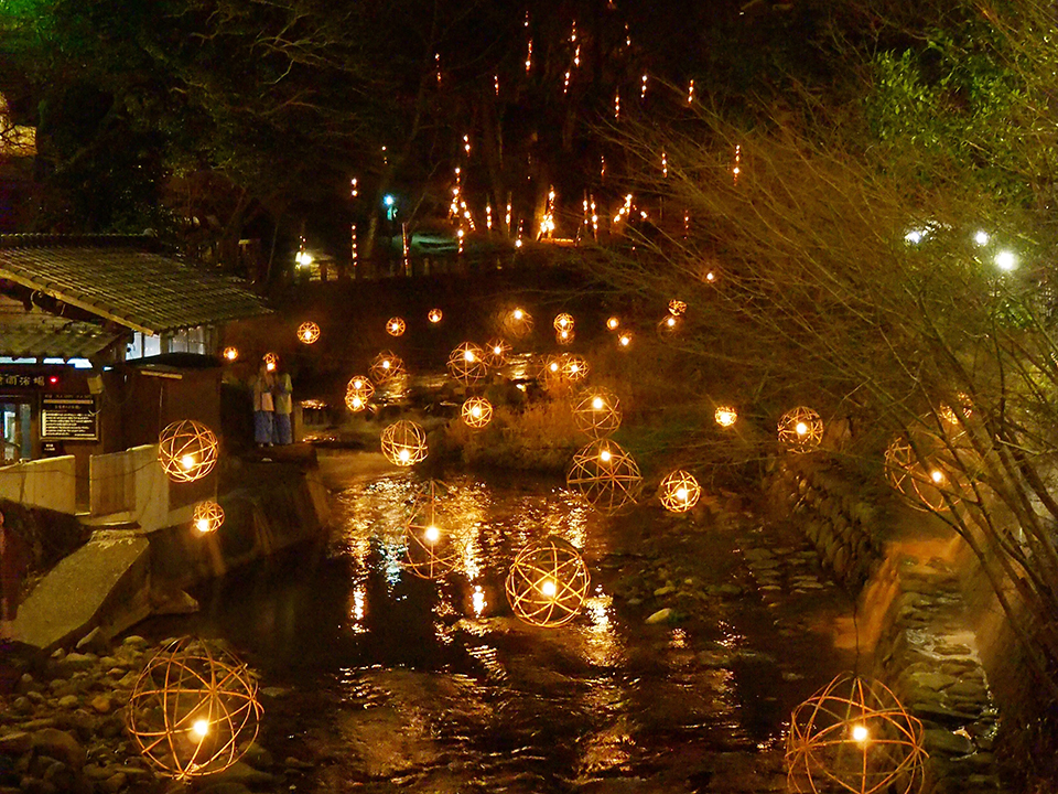 黒川温泉（イメージ）/「湯あかり」神奈川県のPN.miyuさんの作品