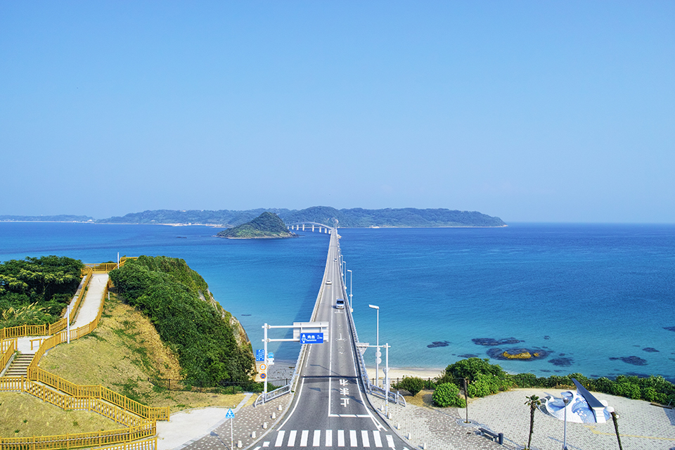 角島大橋（イメージ）/「楽園への道」埼玉県の池田 和久さんの作品