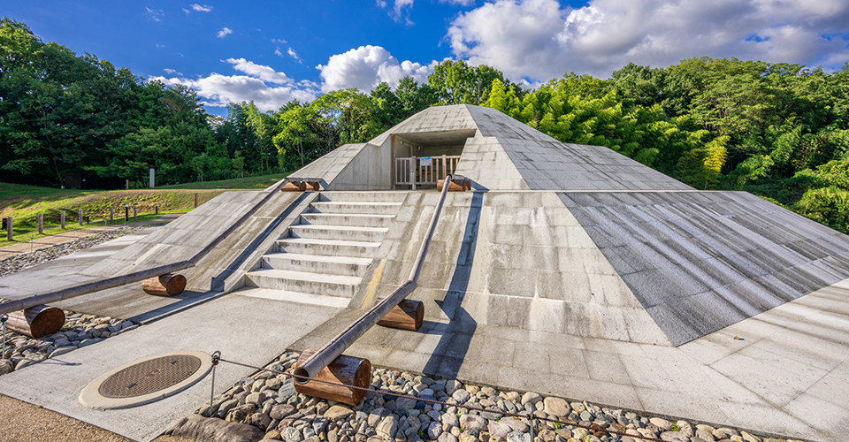 牽牛子塚古墳（イメージ）