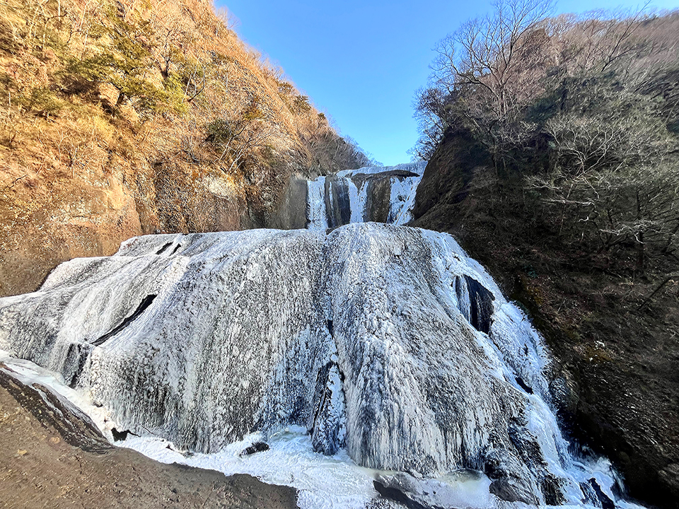 袋田の滝・氷瀑（イメージ）