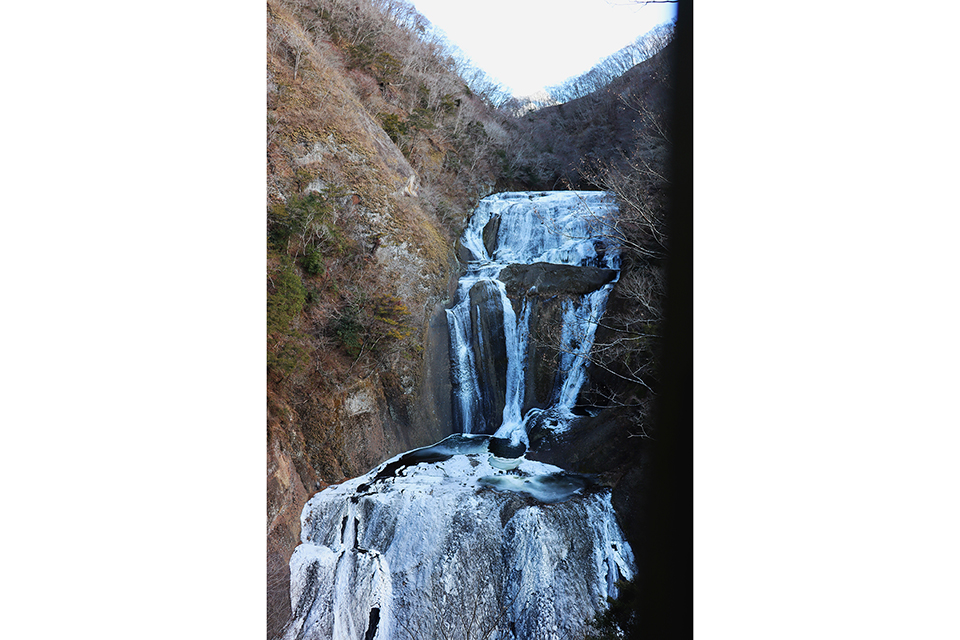 第2観瀑台から望む氷瀑（イメージ）