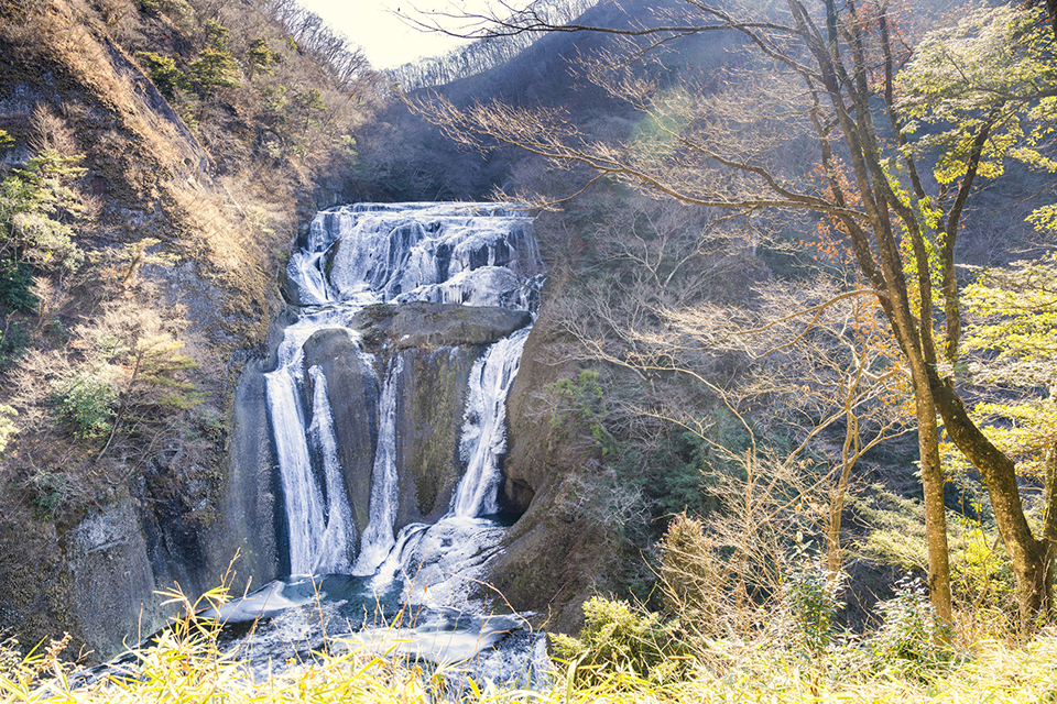 袋田の滝・氷瀑（イメージ）