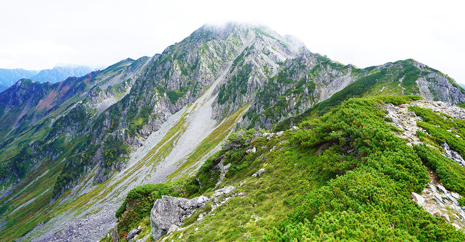 水晶岳（イメージ）