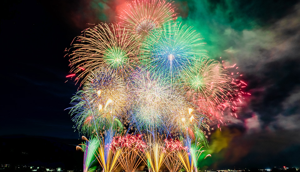 神明の花火（イメージ）