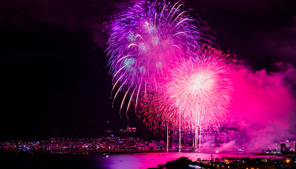 諏訪湖祭湖上花火大会（イメージ）