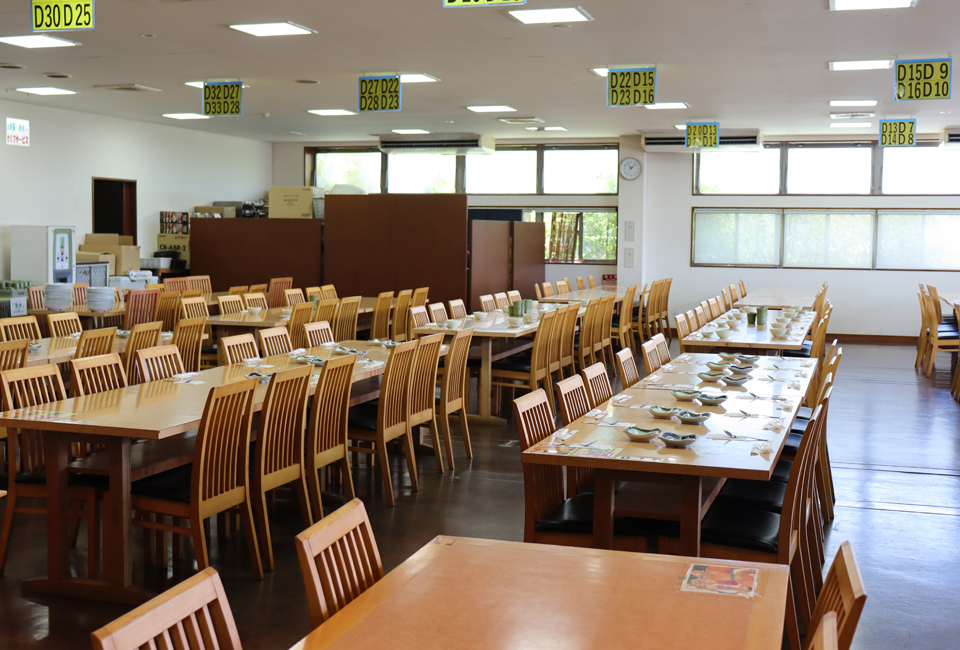 団体用の昼食会場（イメージ）