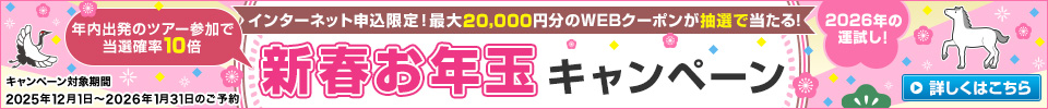 新春お年玉キャンペーン