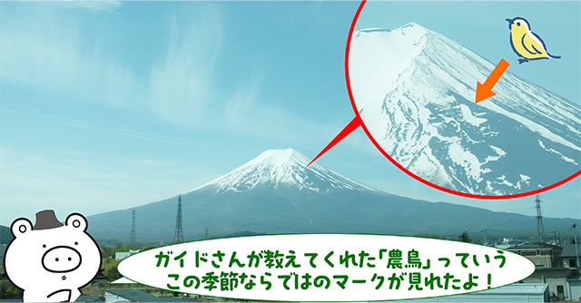 富士山の農鳥