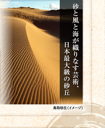 砂と風と海が織りなす芸術、日本最大級の砂丘