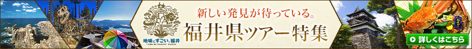 福井県ツアー特集